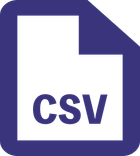 Google Cloud Storage CSV Logo