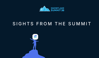 Snowflake Summit 26 Recap: The Agentic Era is Here