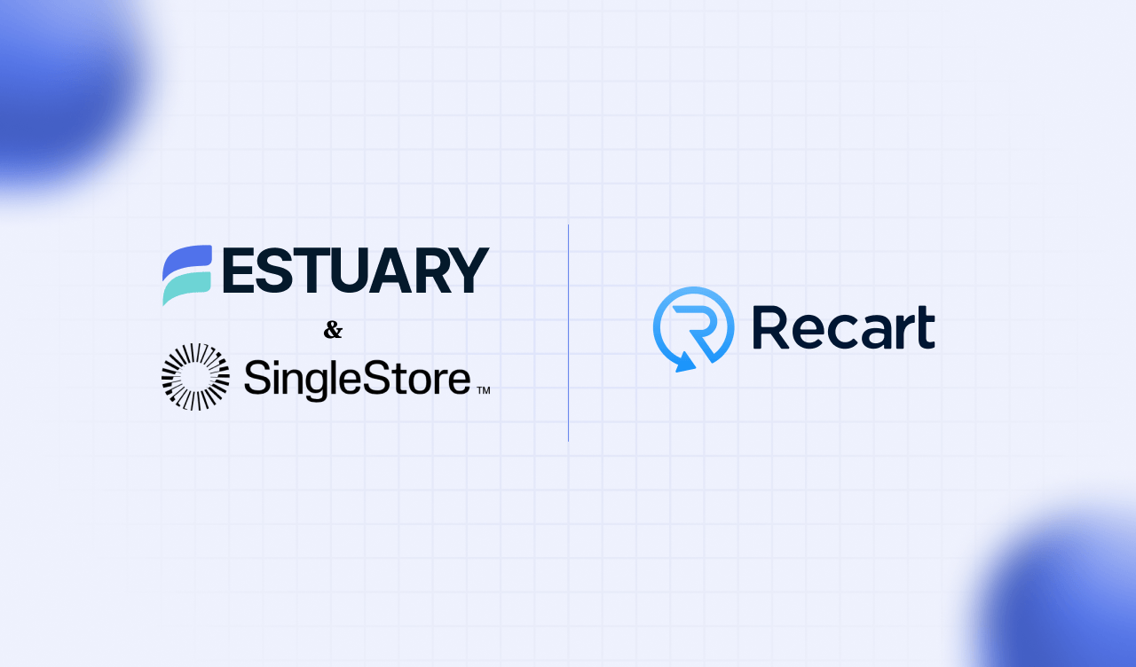 Recart Powers Real-Time Segmentation and Analytics with Estuary Flow and SingleStore