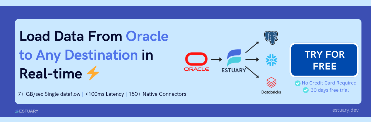 Migrate Data From Oracle to Any Destination in Real-time