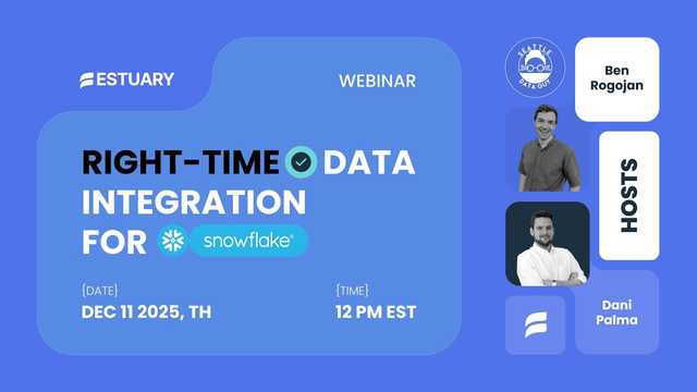 Right-time Data Integration for Snowflake thumbnail